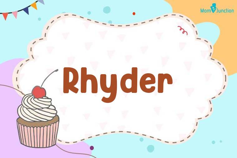 Rhyder Birthday Wallpaper