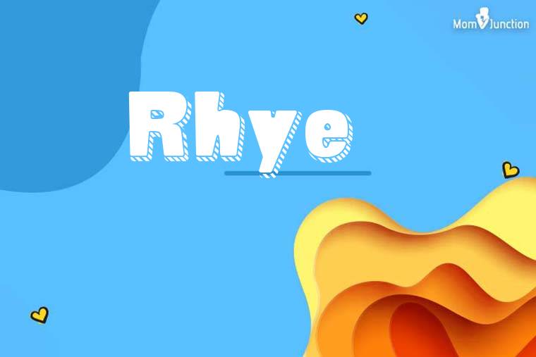 Rhye 3D Wallpaper