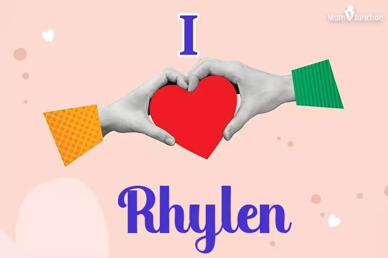 I Love Rhylen Wallpaper