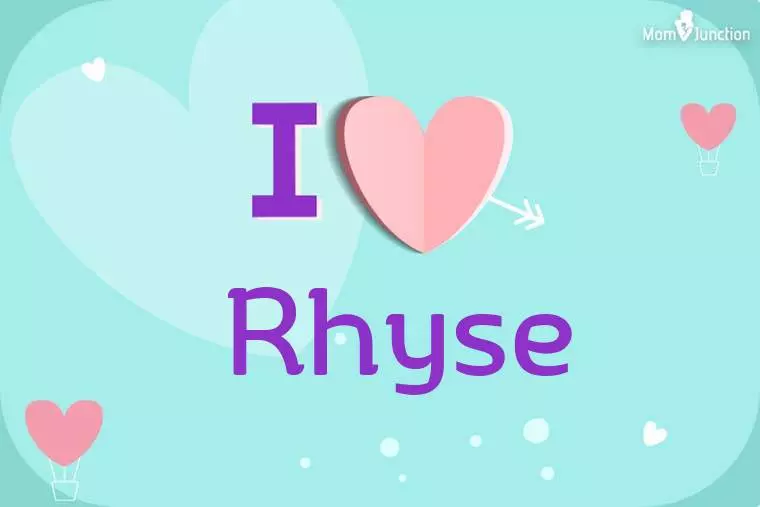 I Love Rhyse Wallpaper