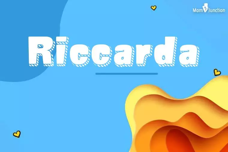 Riccarda 3D Wallpaper