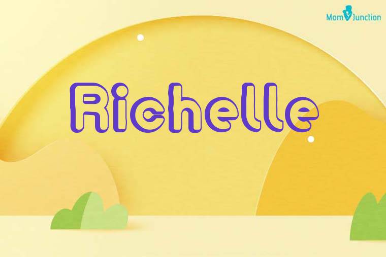 Richelle 3D Wallpaper