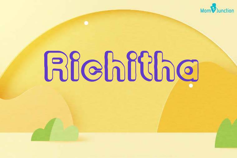 Richitha 3D Wallpaper