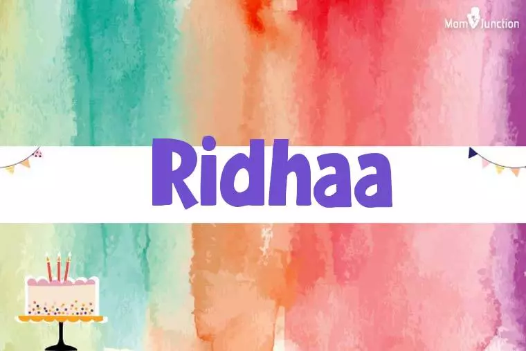 Ridhaa Birthday Wallpaper