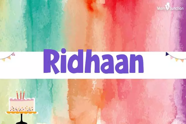 Ridhaan Birthday Wallpaper