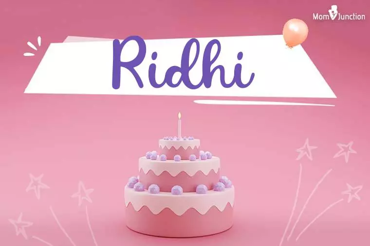 Ridhi Birthday Wallpaper