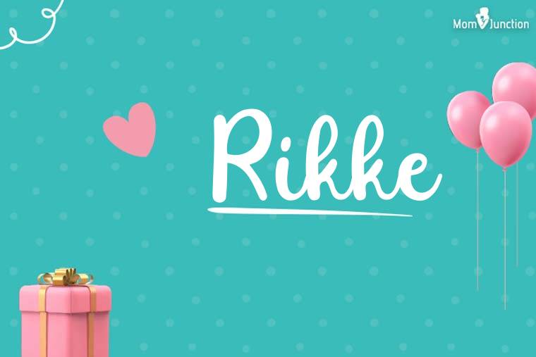 Rikke Birthday Wallpaper