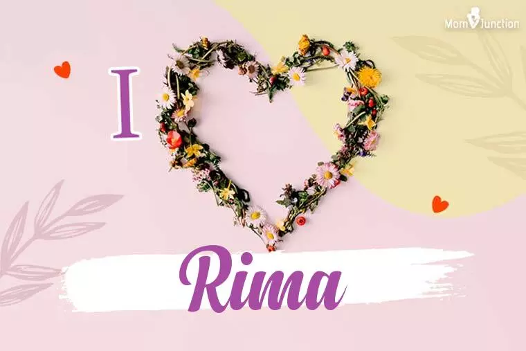 I Love Rima Wallpaper