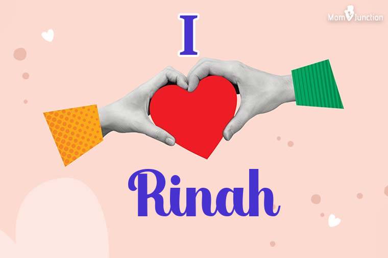I Love Rinah Wallpaper