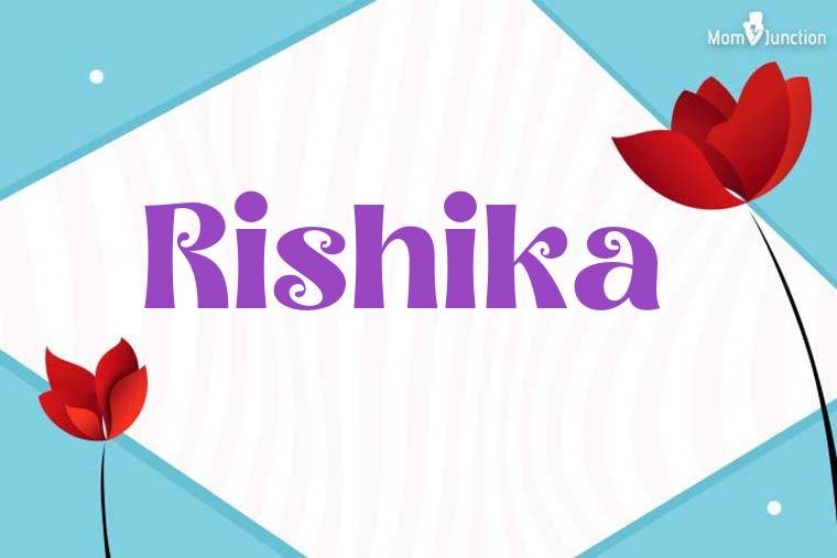 Rishika 3D Wallpaper