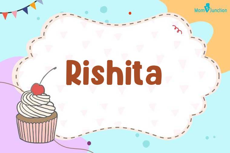 Rishita Birthday Wallpaper
