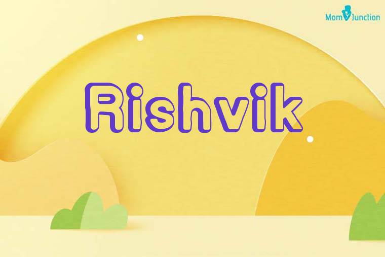Rishvik 3D Wallpaper