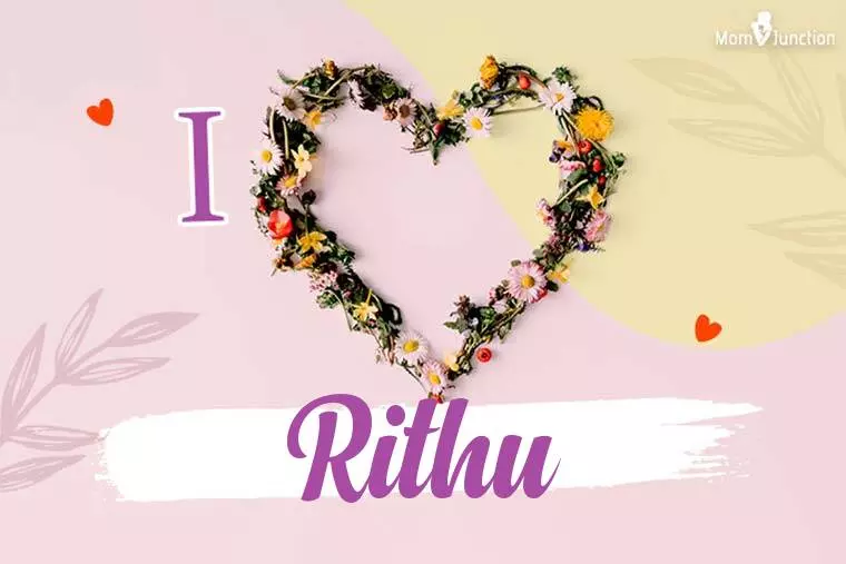 I Love Rithu Wallpaper