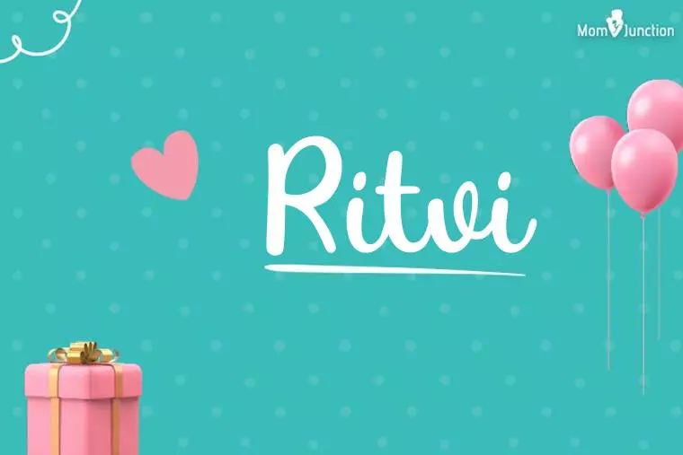 Ritvi Birthday Wallpaper