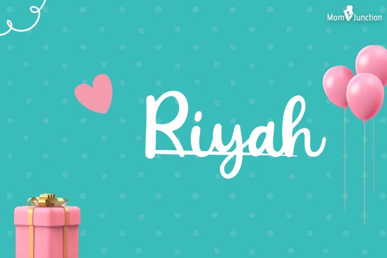 Riyah Birthday Wallpaper