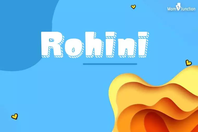 Rohini 3D Wallpaper