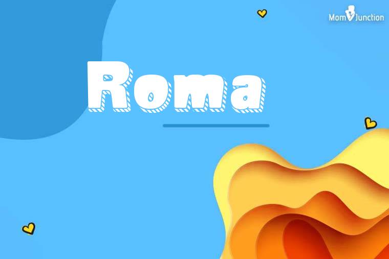 Roma 3D Wallpaper