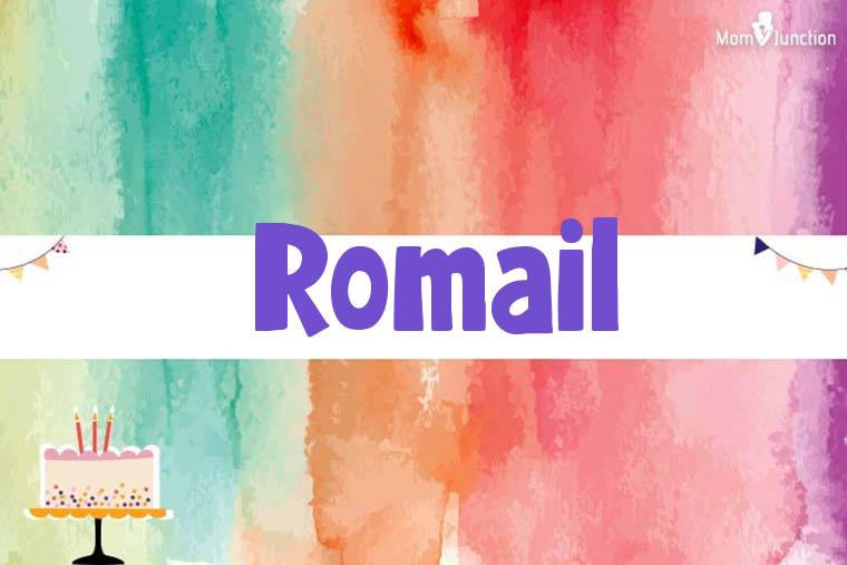 Romail Birthday Wallpaper