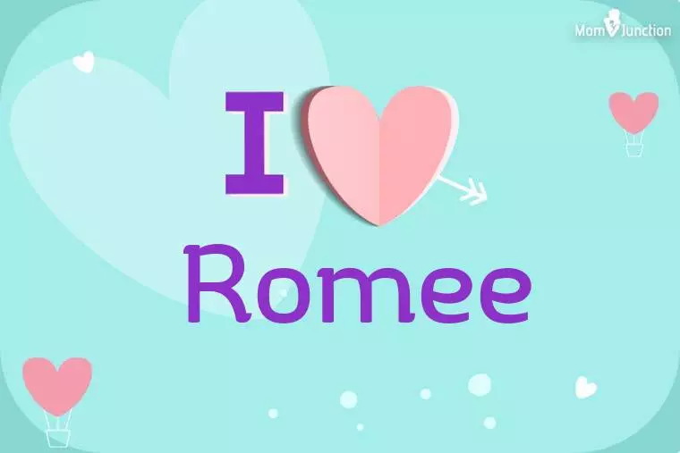 I Love Romee Wallpaper