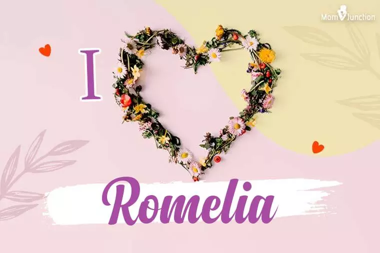 I Love Romelia Wallpaper