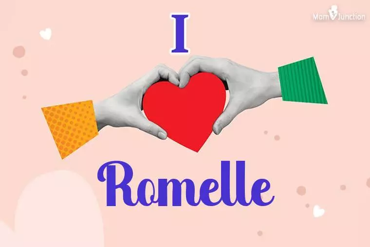 I Love Romelle Wallpaper