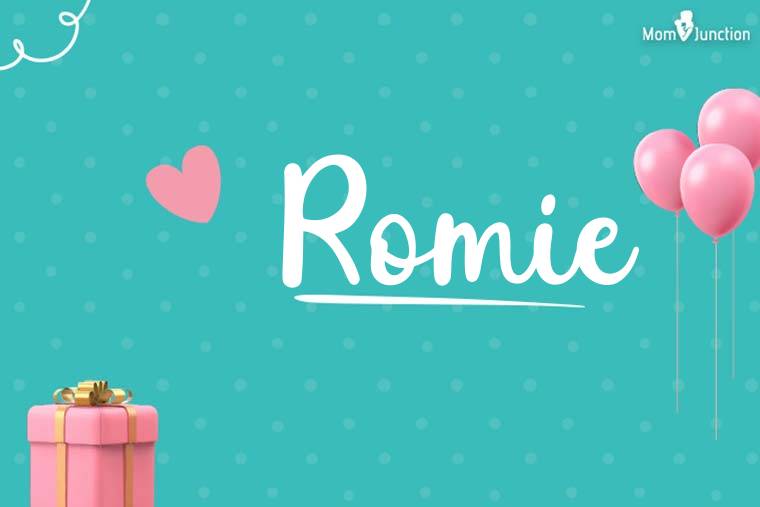 Romie Birthday Wallpaper