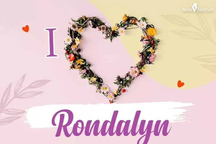 I Love Rondalyn Wallpaper