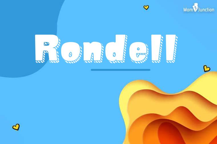 Rondell 3D Wallpaper