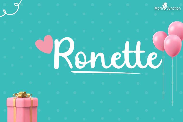 Ronette Birthday Wallpaper