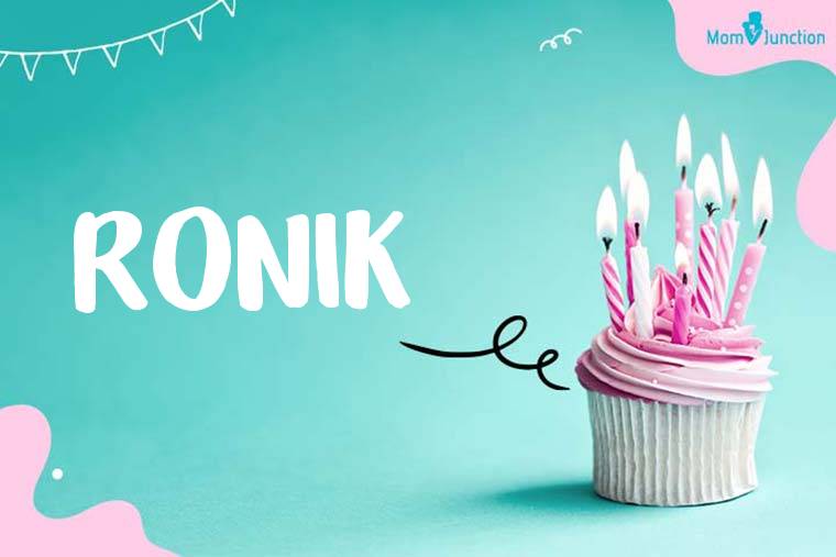 Ronik Birthday Wallpaper