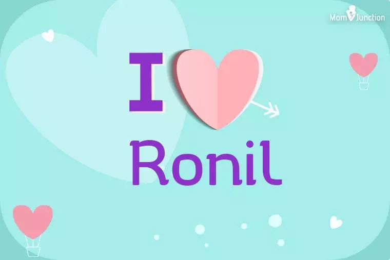 I Love Ronil Wallpaper