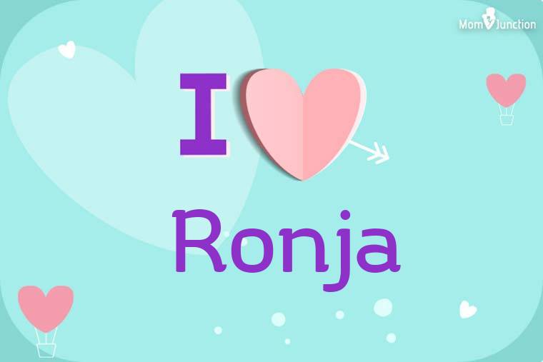 I Love Ronja Wallpaper