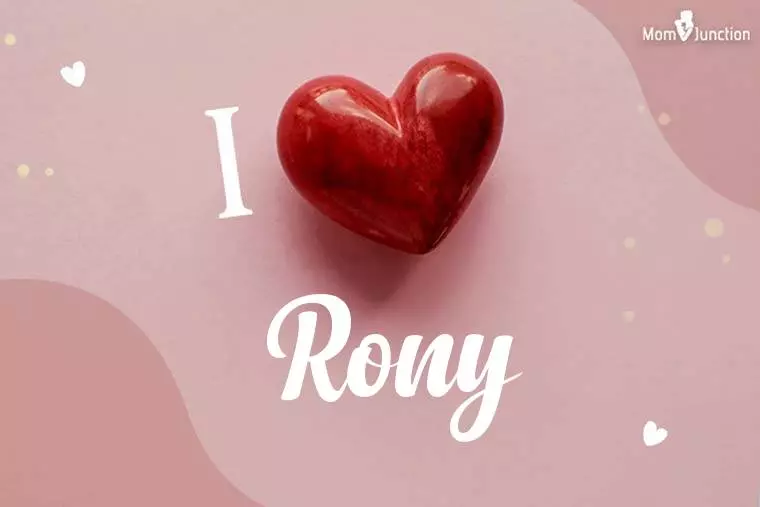 I Love Rony Wallpaper