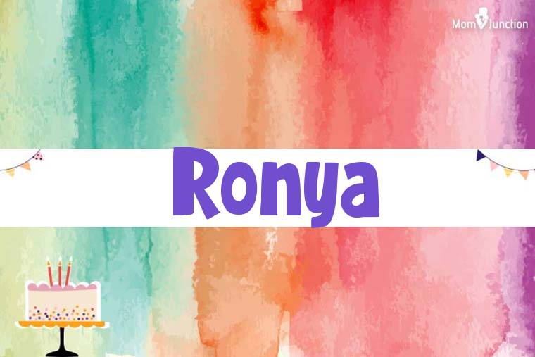 Ronya Birthday Wallpaper