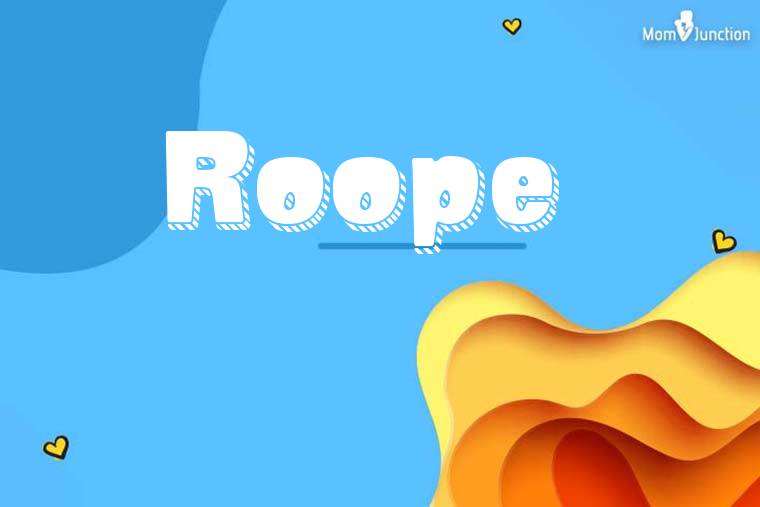 Roope 3D Wallpaper
