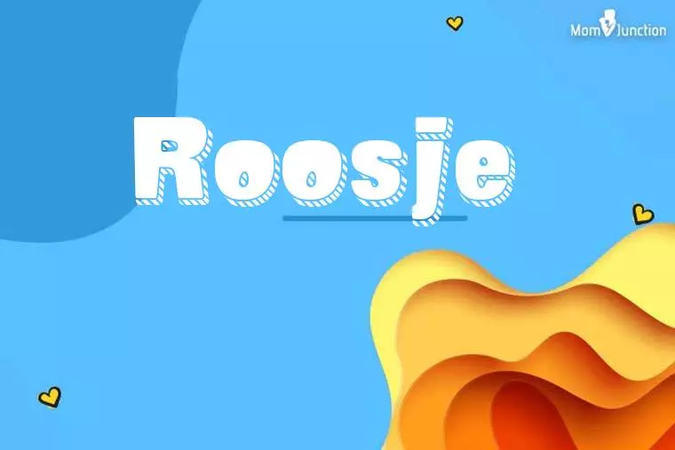 Roosje 3D Wallpaper