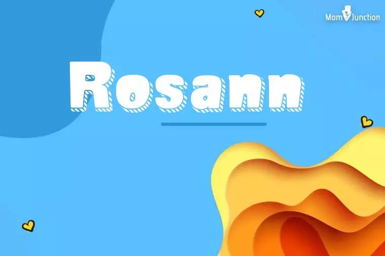 Rosann 3D Wallpaper