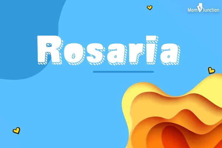 Rosaria 3D Wallpaper