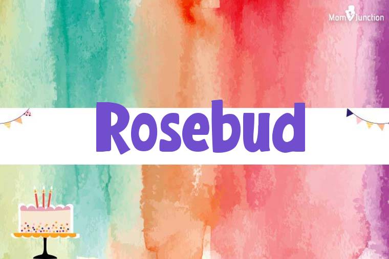 Rosebud Birthday Wallpaper