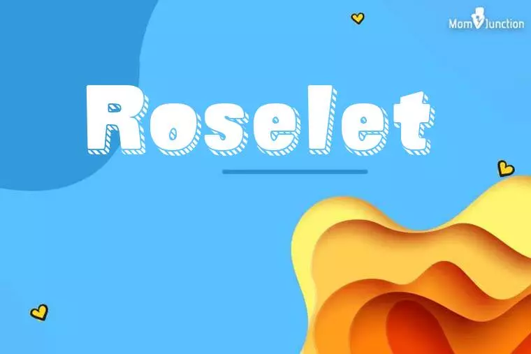 Roselet 3D Wallpaper