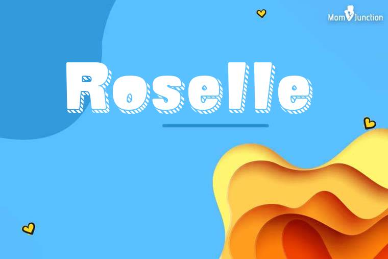 Roselle 3D Wallpaper