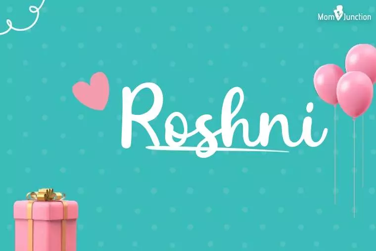 Roshni Birthday Wallpaper