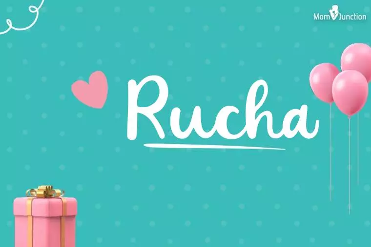 Rucha Birthday Wallpaper