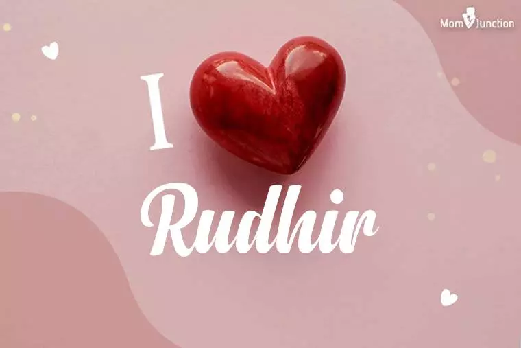 I Love Rudhir Wallpaper