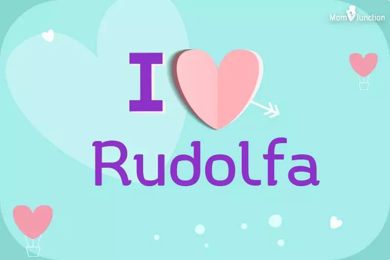 I Love Rudolfa Wallpaper