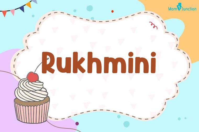 Rukhmini Birthday Wallpaper
