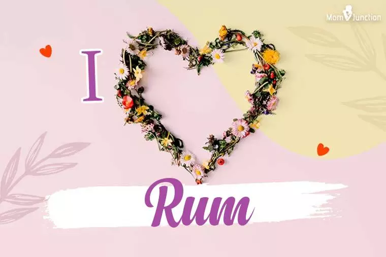 I Love Rum Wallpaper