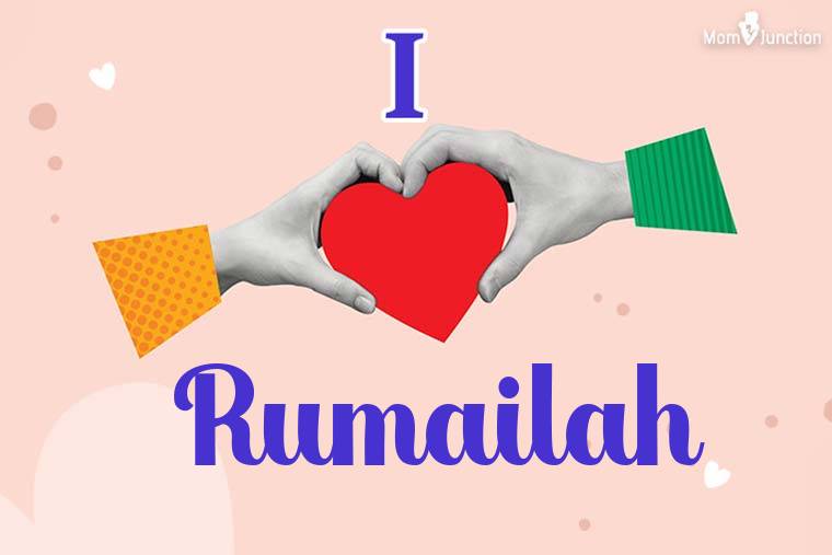 I Love Rumailah Wallpaper