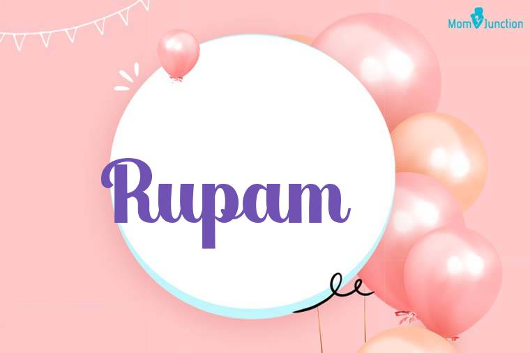 Rupam Birthday Wallpaper