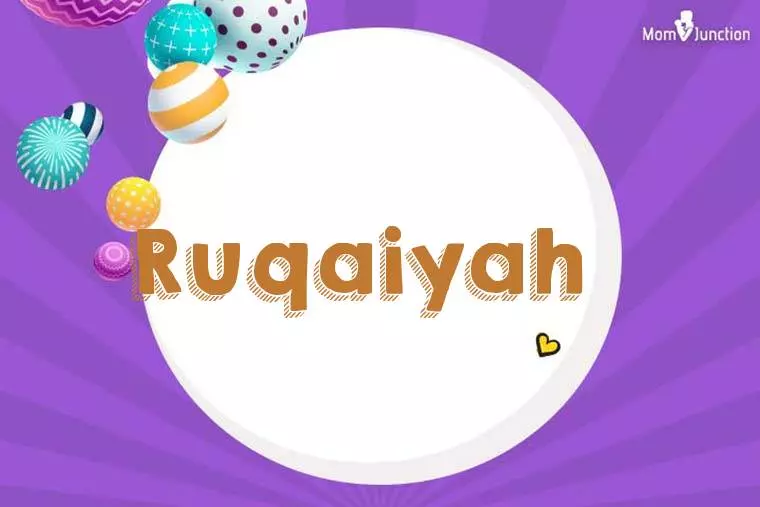 Ruqaiyah 3D Wallpaper